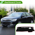 Dashboard Cover for Toyota Camry XV70 (2018–2023) Black Red Polyester 1Pc