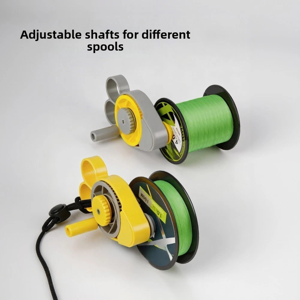 Fishing Line Spooler for Freshwater Saltwater Use (10.3x7x2.9cm)