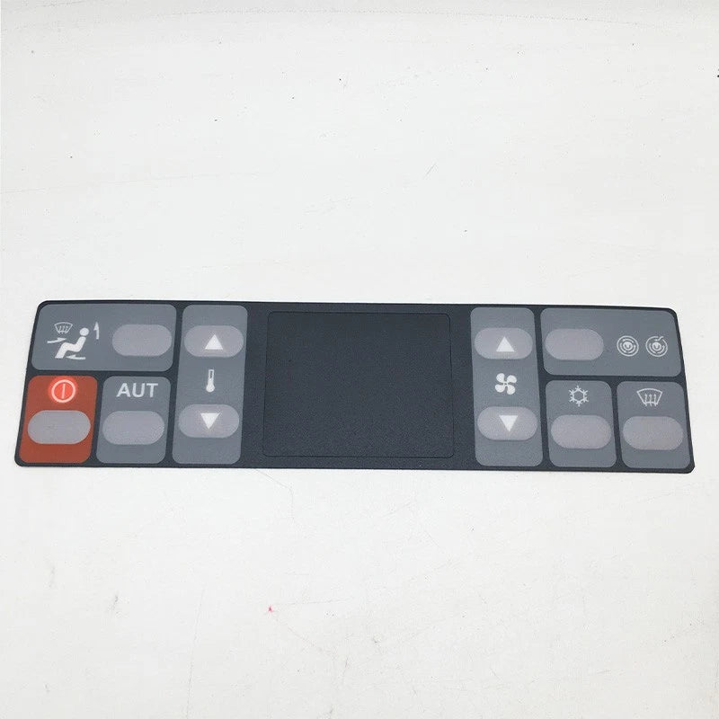 Conditioning Controller Panel Switch Button Sticker for Cat 320B/C/D (1999–2005)
