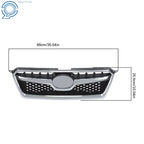 Chrome Trim Front Bumper Upper Grille for Subaru XV Crosstrek (2013–2015)