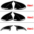 Gloss Black Add-On Rear View Mirror Cap Cover for Hyundai Sonata (2020–2023)