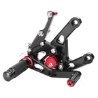 CNC Adjustable Rearset Footpegs Kit for Yamaha MT-10, FZ-10 (2016–2017)