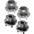 Set of 4 Wheel Hubs for 200 (Front & Rear, Driver & Passenger Side)