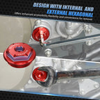 Timing Kit Aluminum Engine Screw Plugs for Honda TRX450ER TRX450R TRX400EX XR400 (2004–2014)