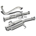 Stainless Catback Exhaust Muffler 2.25" with 4" Tip for Honda Prelude (1992–1996)