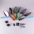 Leaf Shaped Rear View Side Mirrors for Yamaha YZF R6 (2008-2015)