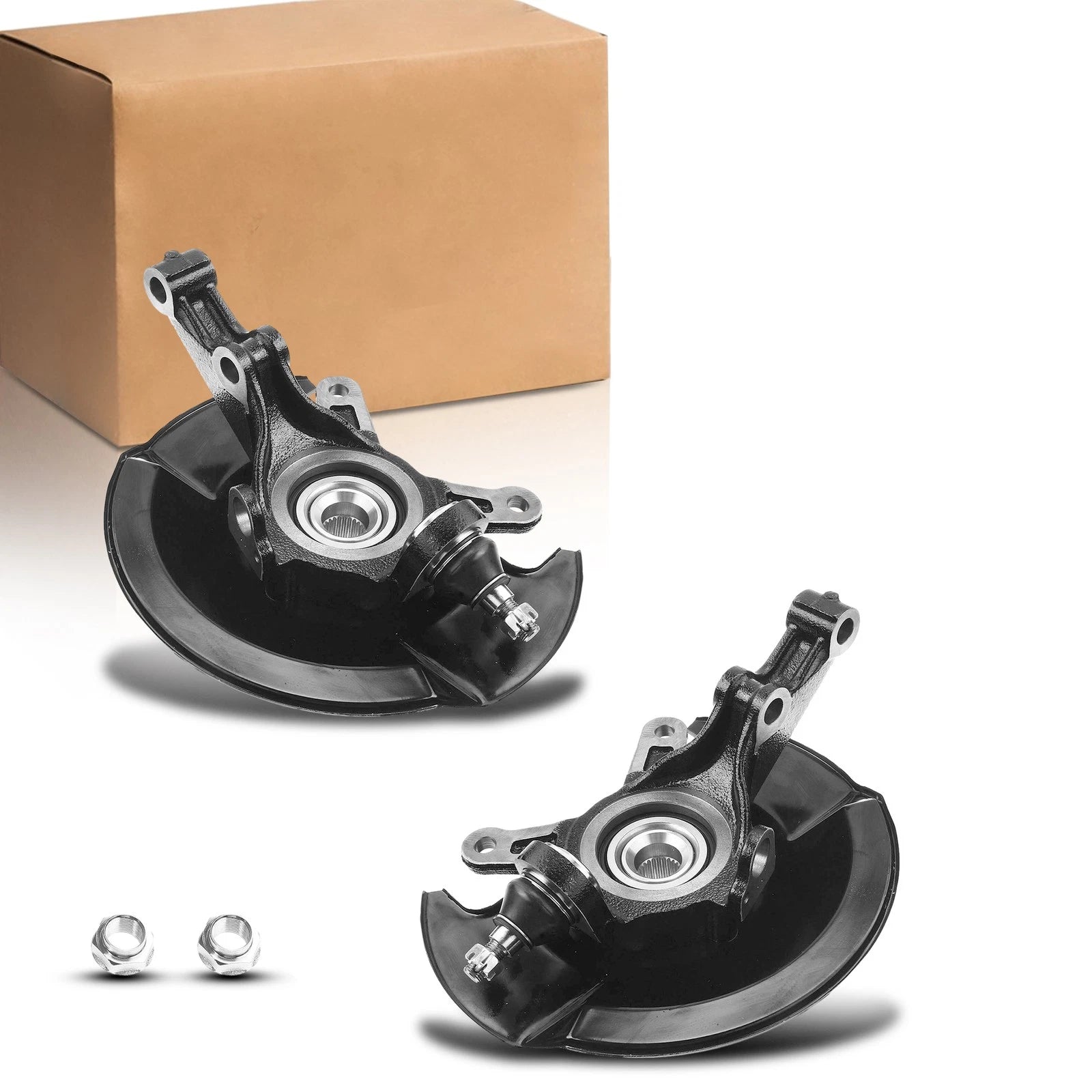 2X Wheel Hub Bearing Steering Knuckle for Honda Civic 