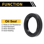 Set of 5 Oil Seal Rotary Shaft Seal NBR Rubber 40x56x10mm