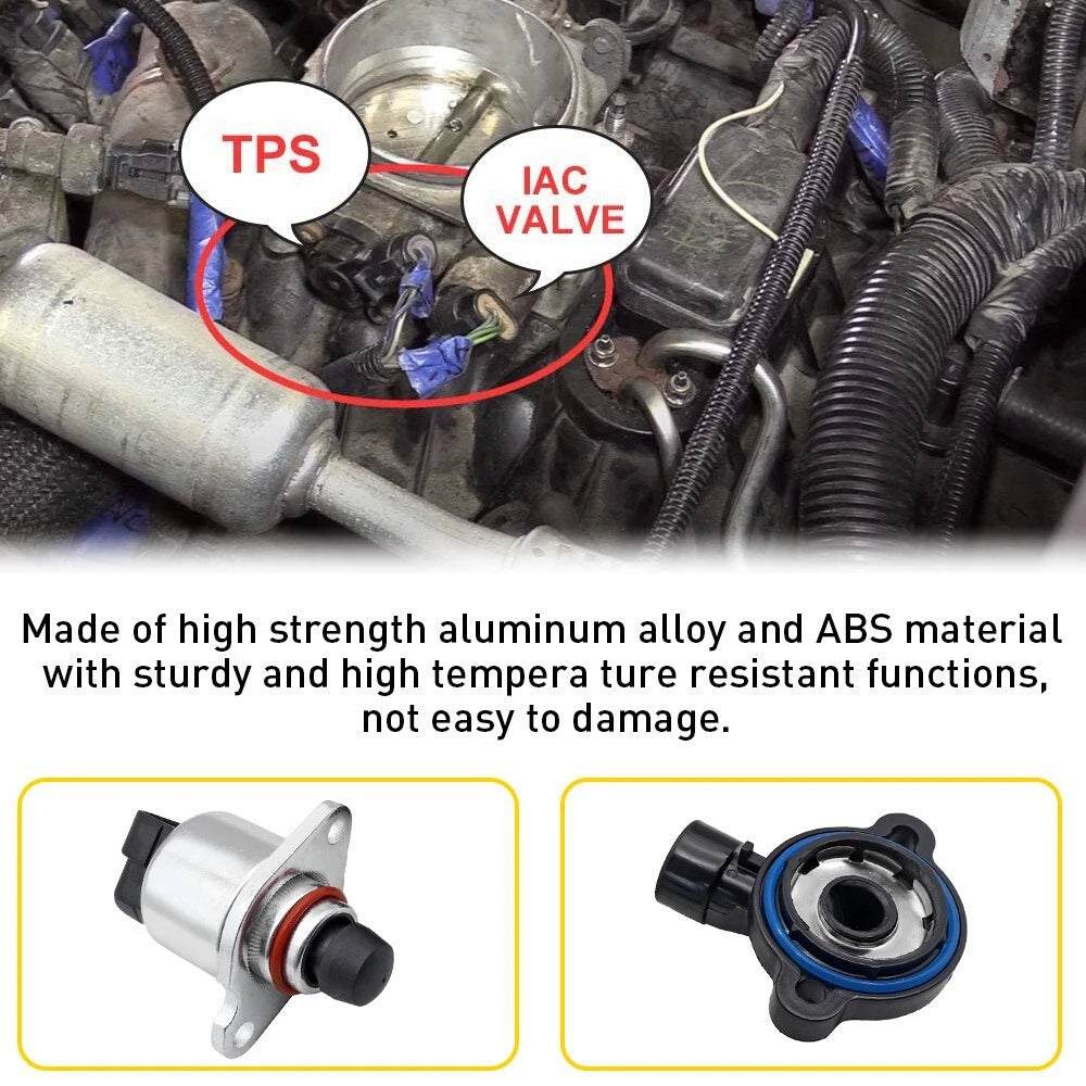 Throttle Position Sensor and Idle Air Control Valve Set for LS Chevy (1997–2004)