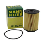 OEM Mann Engine Oil Filter HU932/6N for Audi A8 VW Jetta Passat Porsche Cayenne (2000–2023)