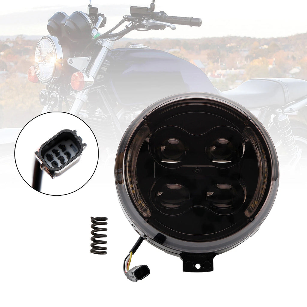 Headlamp Guard for Honda CM300 500 1100 CL500 (LED, Smoke)