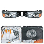 Headlights for Subaru Forester (2003-2004) Clear Lens Halogen