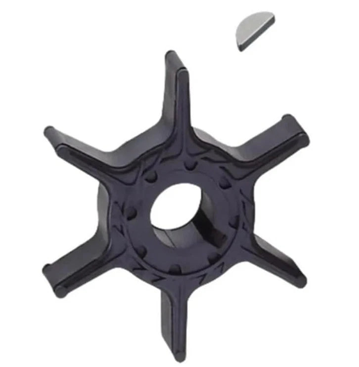 Water Pump Impeller with Key for Yamaha 6 8 9.9 HP Outboard (1990–2023) 18-8910