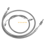 Set of 2 Brake Hose Lines 1910484 1910485 for Polaris Ranger TM 650 425