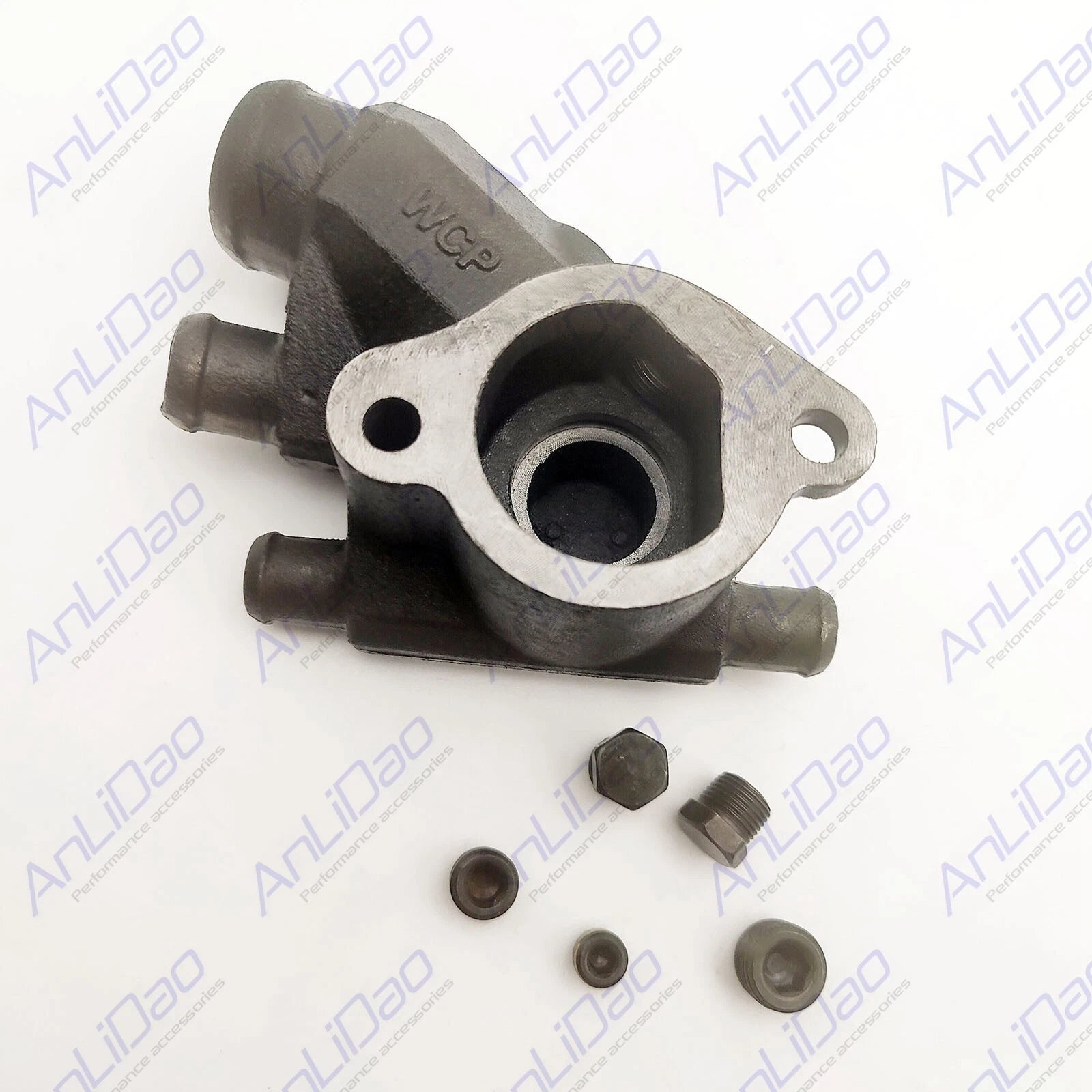 Thermostat Housing for Volvo Penta OMC V6 V8 (3850360 0987716 0910179 0986292)
