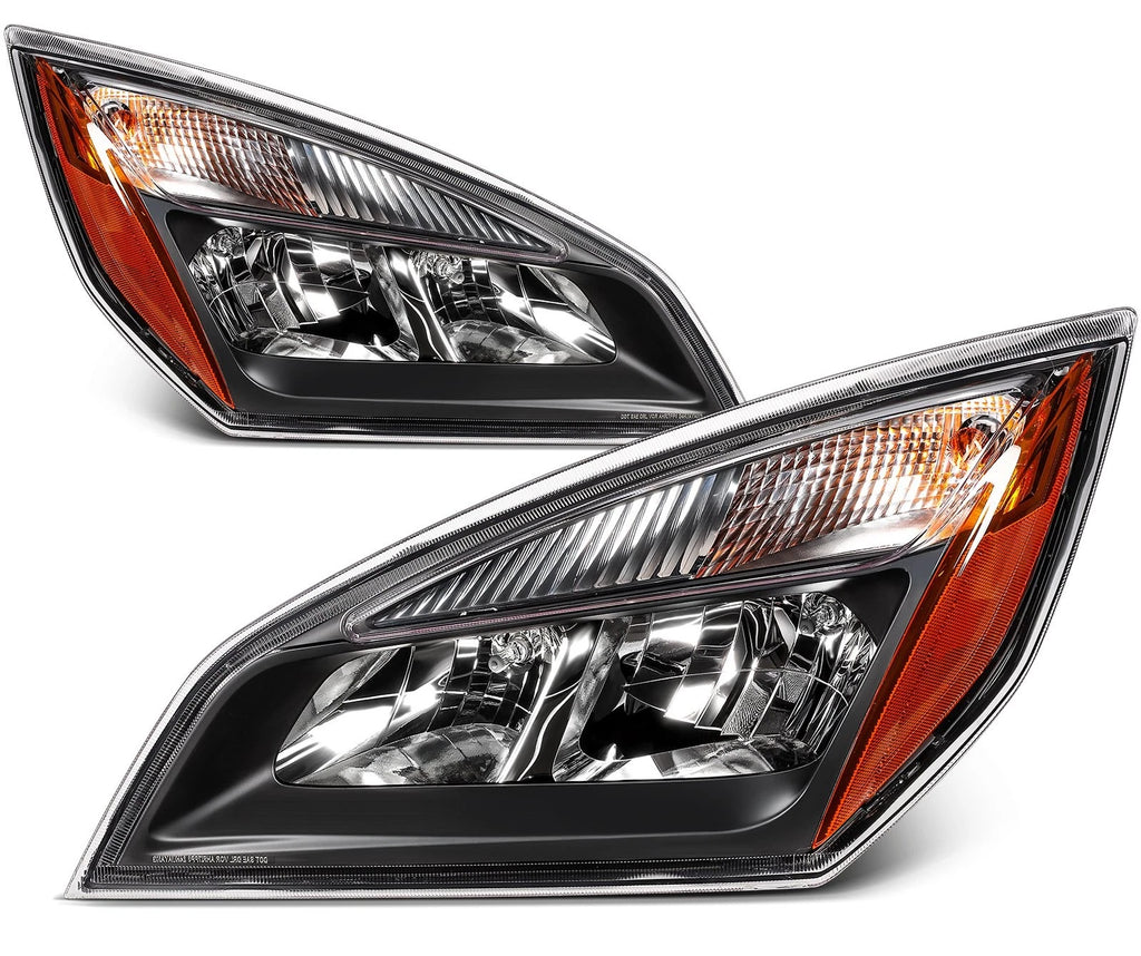 2X Halogen Headlights with Bulbs for Freightliner Cascadia (2018–2020)