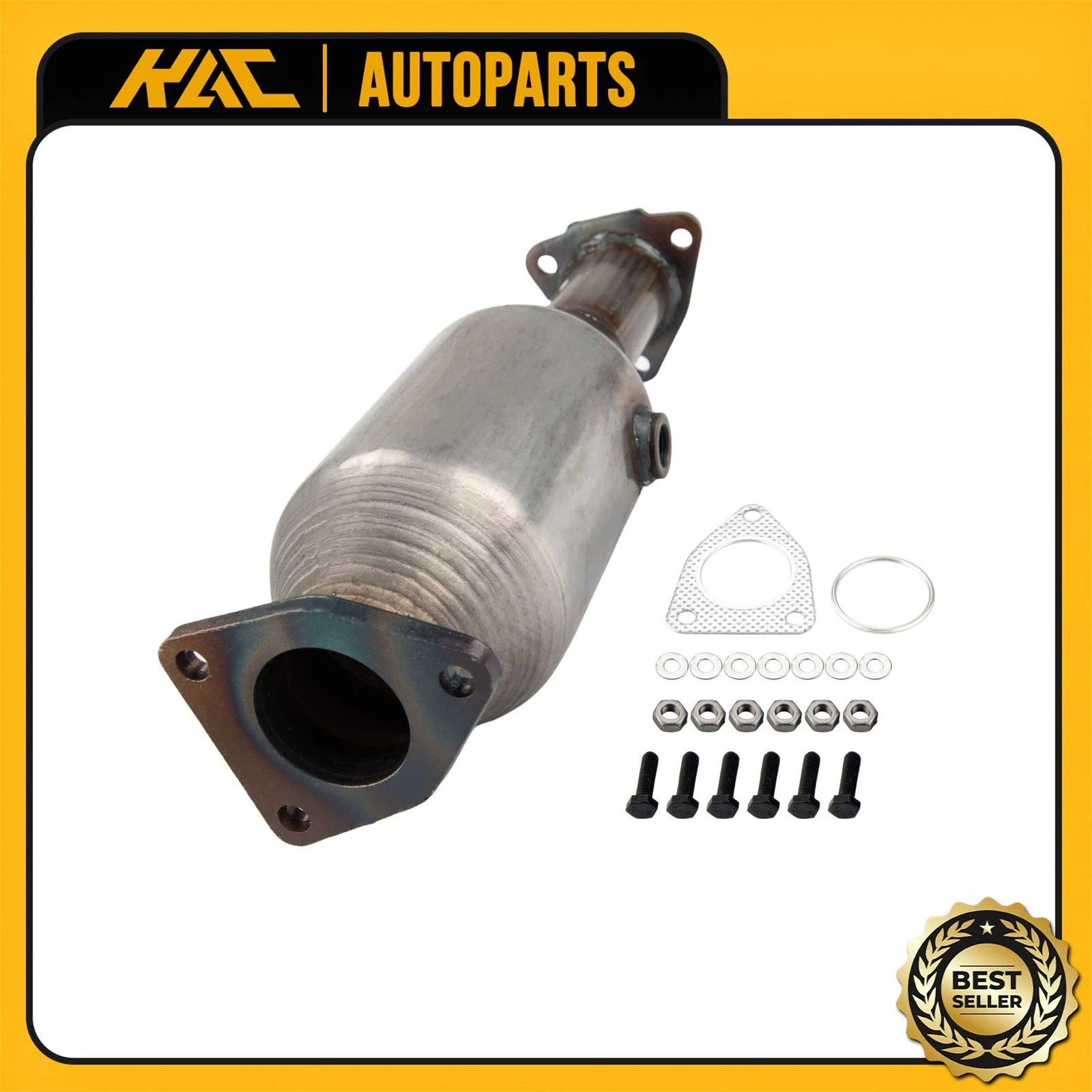 Stainless Steel Front Catalytic Converter for 1998–2002 Honda Accord 2.3L