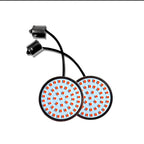 2X 48-LED 2" Red Rear Turn Signal Lights for Harley Road King Electra Glide