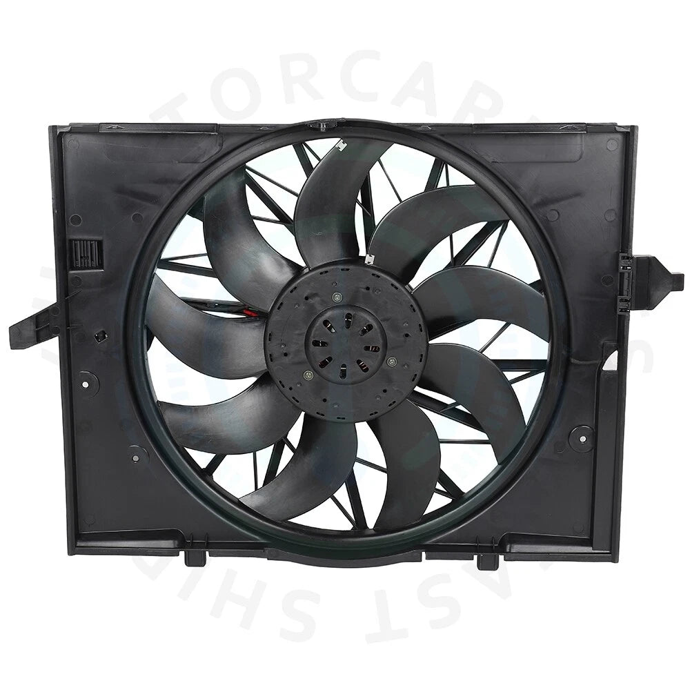 Radiator Cooling Fan Assembly for BMW 525i 530xi 528i xDrive (2006–2009)