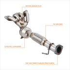 Front Catalytic Converter for Ford Focus 2.0L (2012–2018)