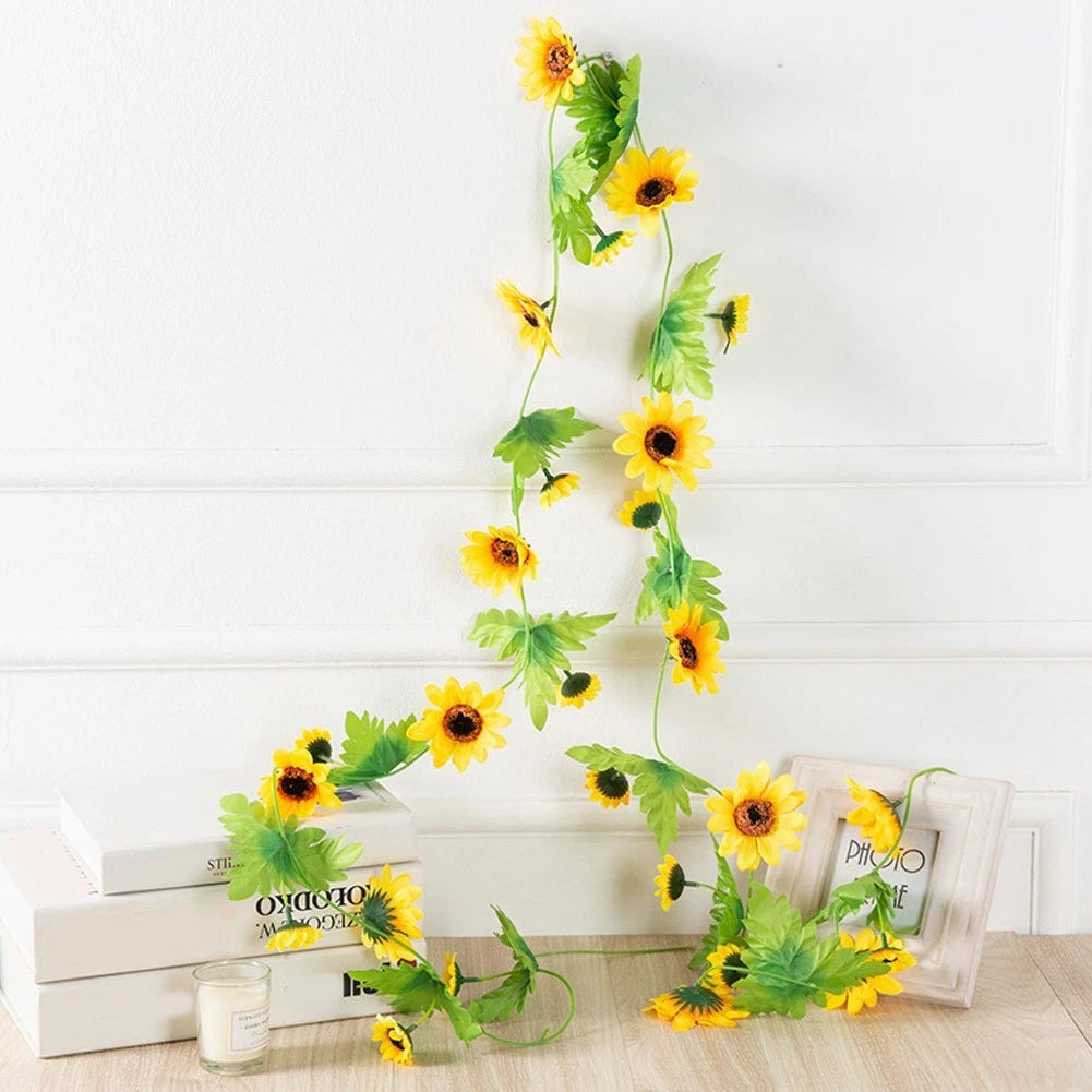 Sunflower Garland for Home and Party Decoration