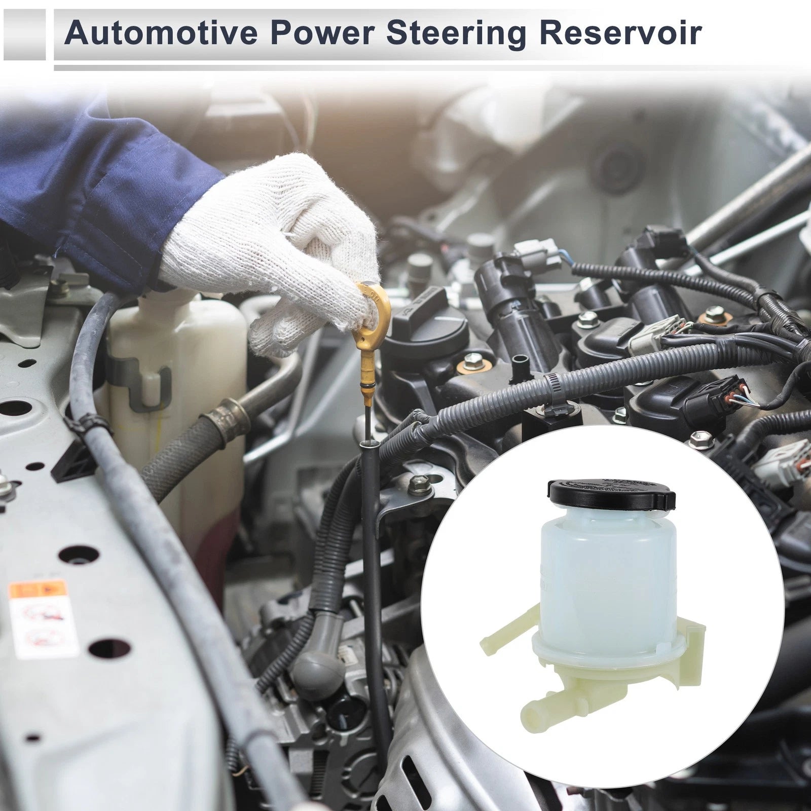 Power Steering Reservoir for Toyota Sienna (2004–2009) No. 4436008020