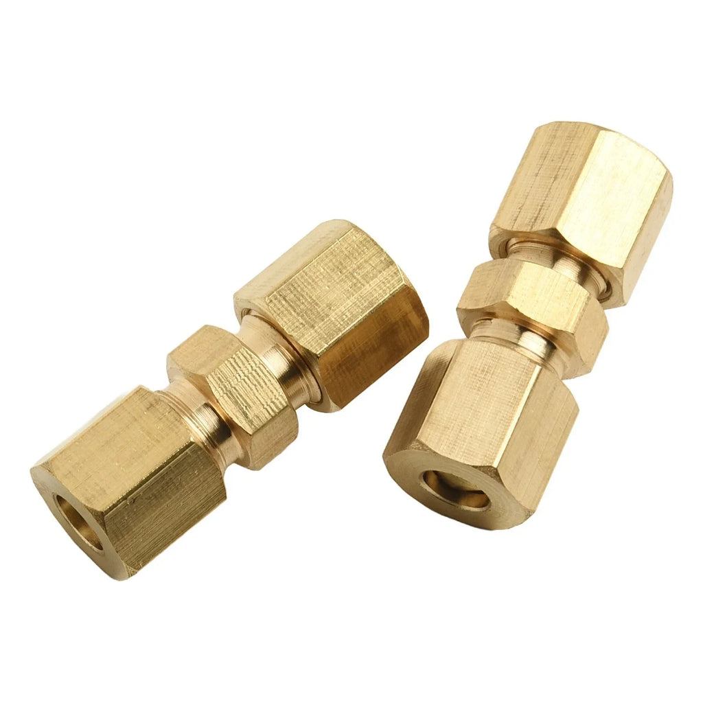10 x Brake Line Connector Without Flaring 4.75mm 3/16in Double Cutting Ring