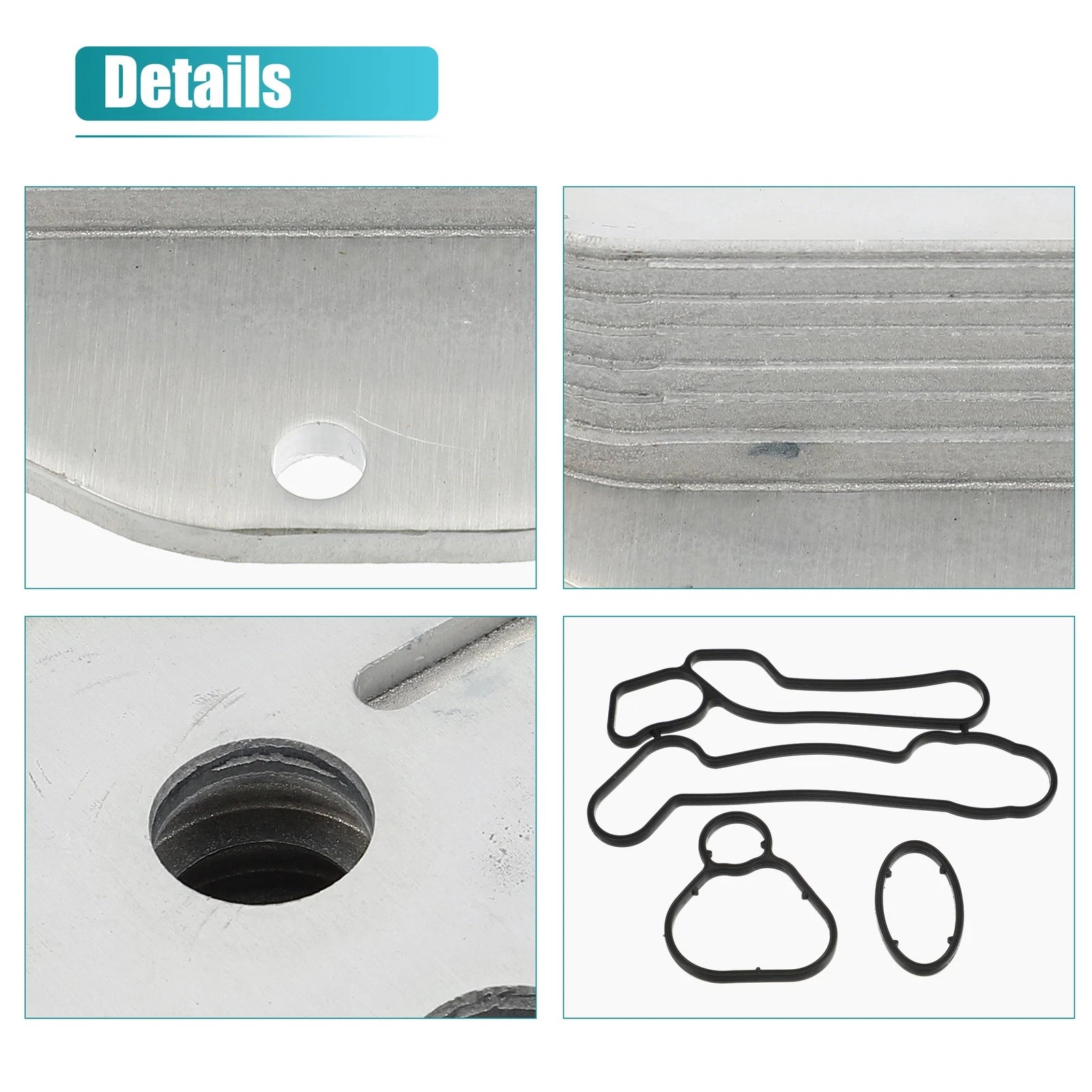 Engine Oil Cooler Housing with Gasket Sensor for Chevrolet Aveo (2004–2011)