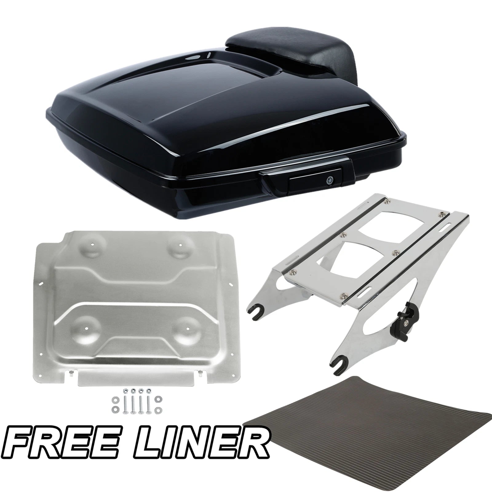 Razor Trunk Pad Mount Rack Plate for Harley Electra Road Glide (2014–2026)