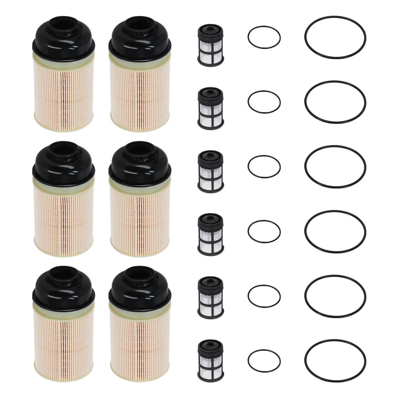 6x Fuel Filter for DDE Gen 5 Engine (A4720921705, A4720921405, FK11011)