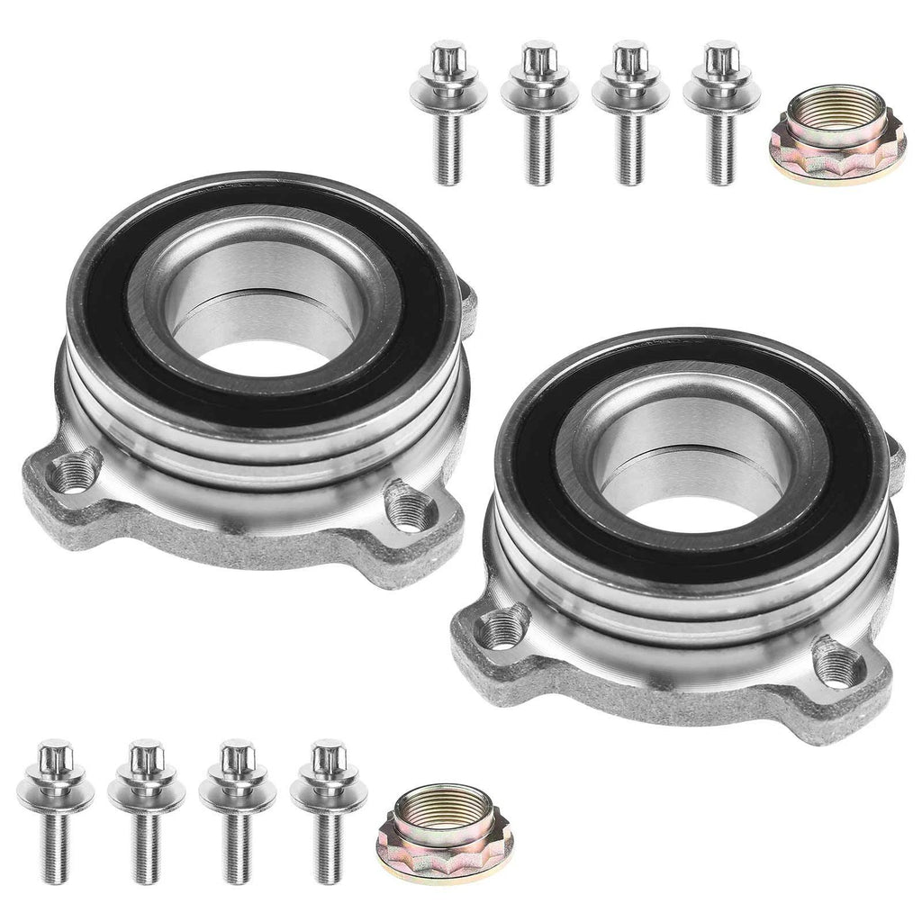 2X Rear Wheel Hub & Bearing Assembly for BMW E60 E61 (2006-2010)