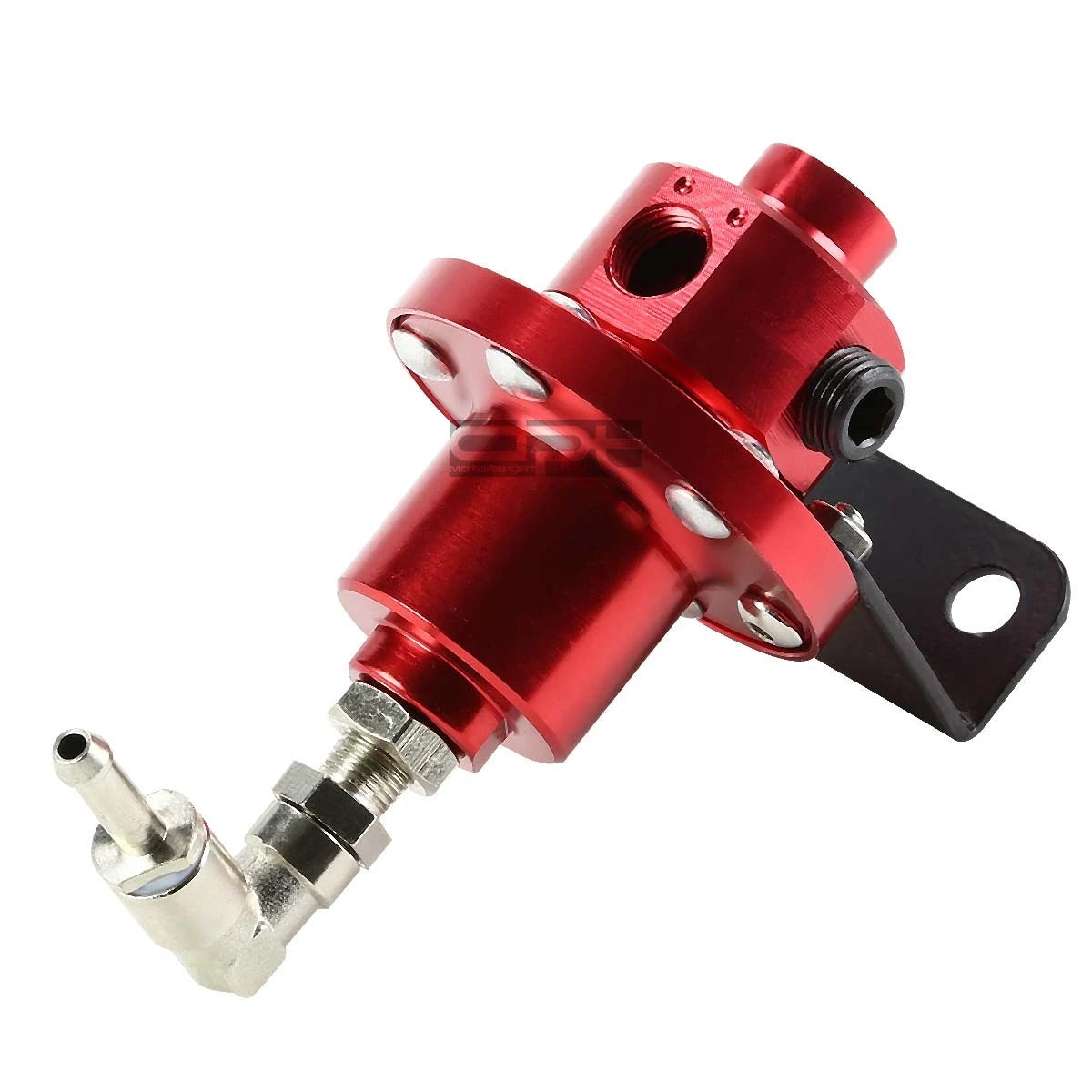 Adjustable Fuel Pressure Regulator 160 PSI with Liquid Gauge and Fitting
