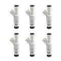Set of 6 Fuel Injectors for Pontiac Oldsmobile Buick Park Avenue (V6 3.8L)