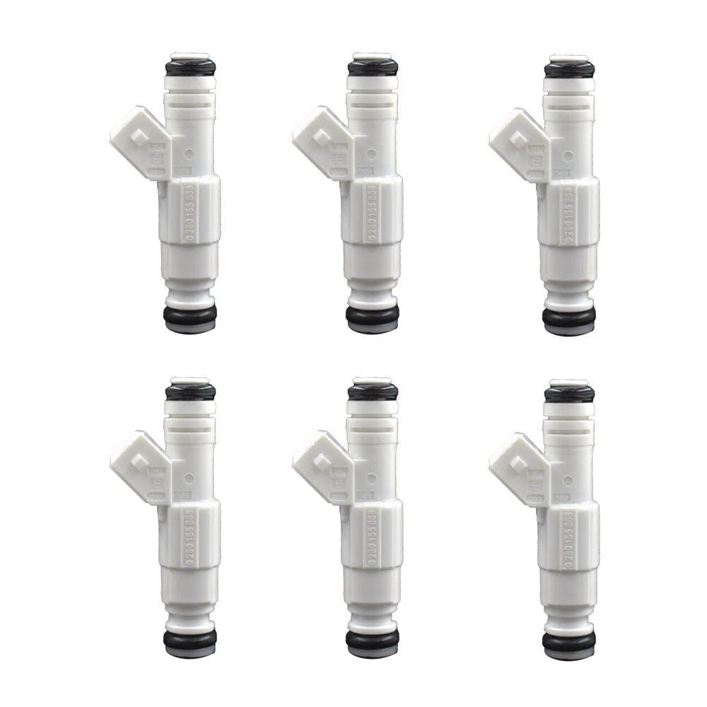 Set of 6 Fuel Injectors for Pontiac Oldsmobile Buick Park Avenue (V6 3.8L)
