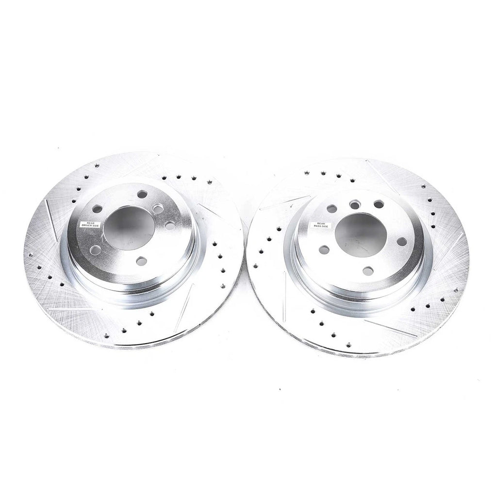 2X Brake Discs for BMW 330 Coupe X1 335is