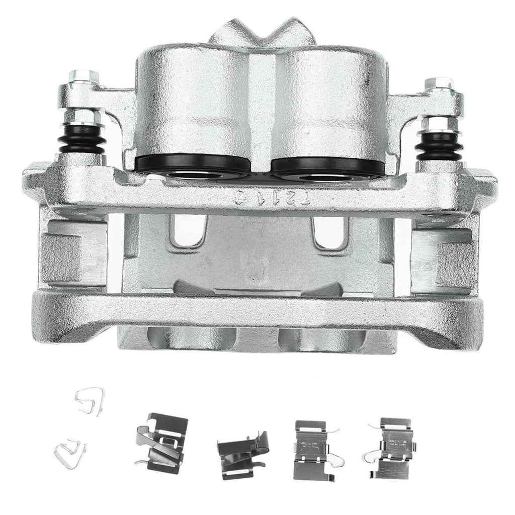 Front Left Disc Brake Caliper with Bracket for Jeep Cherokee (2014-2023)