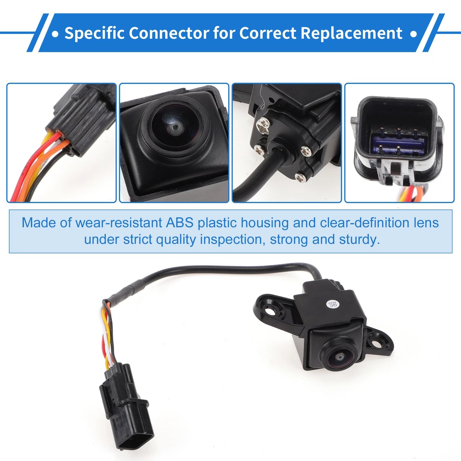 Left View Side Camera Backup Reverse Camera 120-180° for Kia Optima (2016–2020)