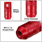 Set of 20 Open End Lug Nuts M12 X1.5 21mm OD for J2 Engineering