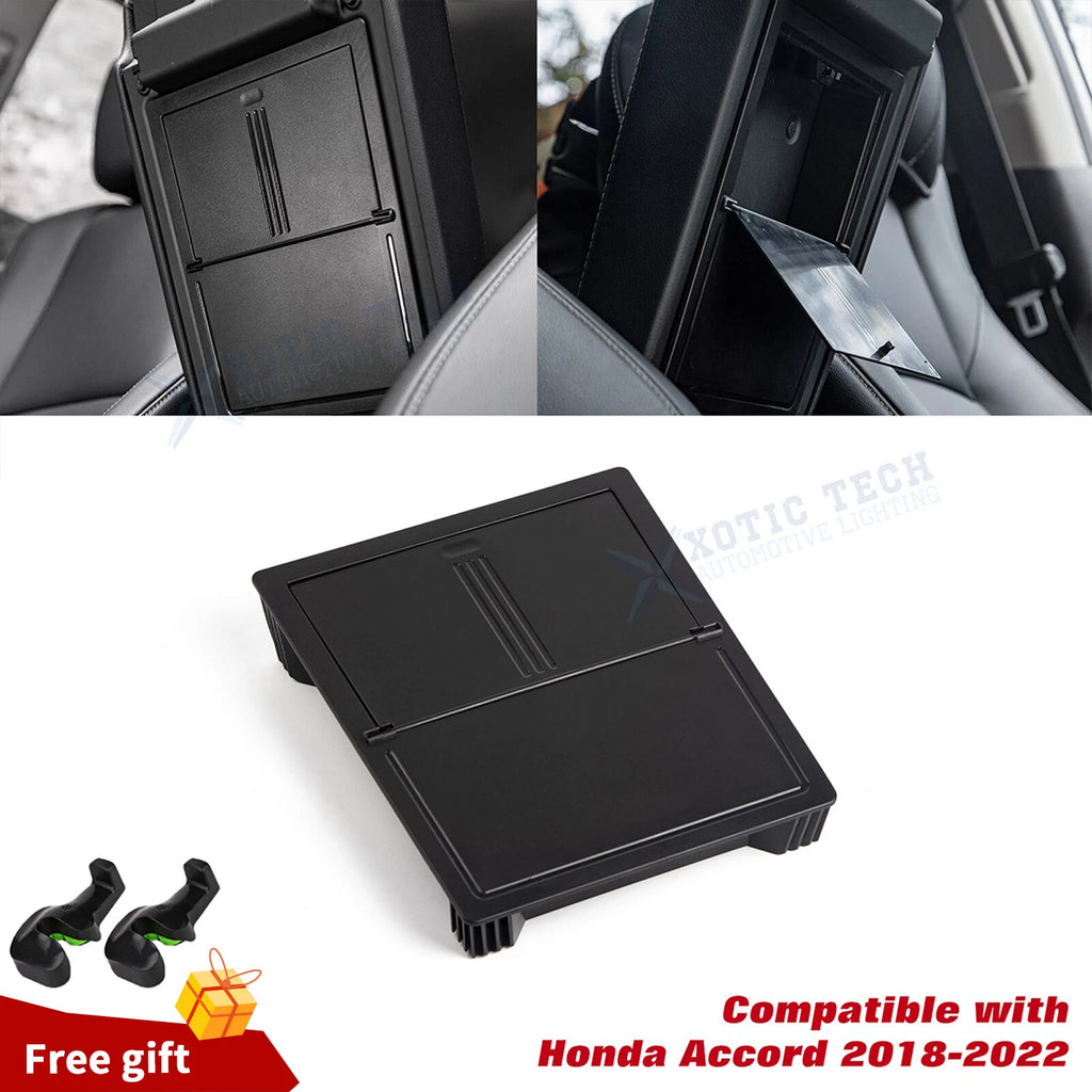 Hidden Under-Armrest Storage Organizer Tray for Honda Accord (2018–2022)