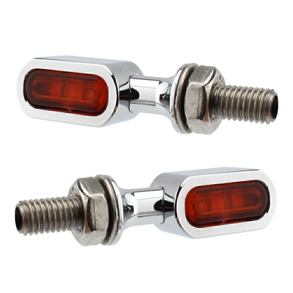 Mini LED Rear Turn Signal Lights for Harley Touring Dyna