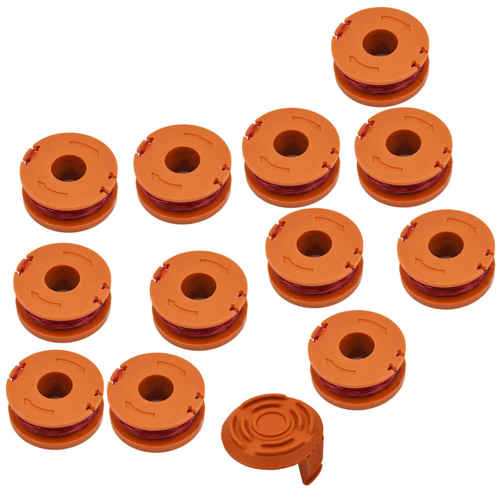 Set of 12 Spool Line for Worx Trimmer (Compatible Models)