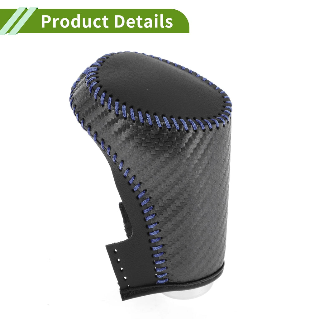 Gear Shift Knob Cover for Chevrolet Malibu (Black Carbon Fiber)