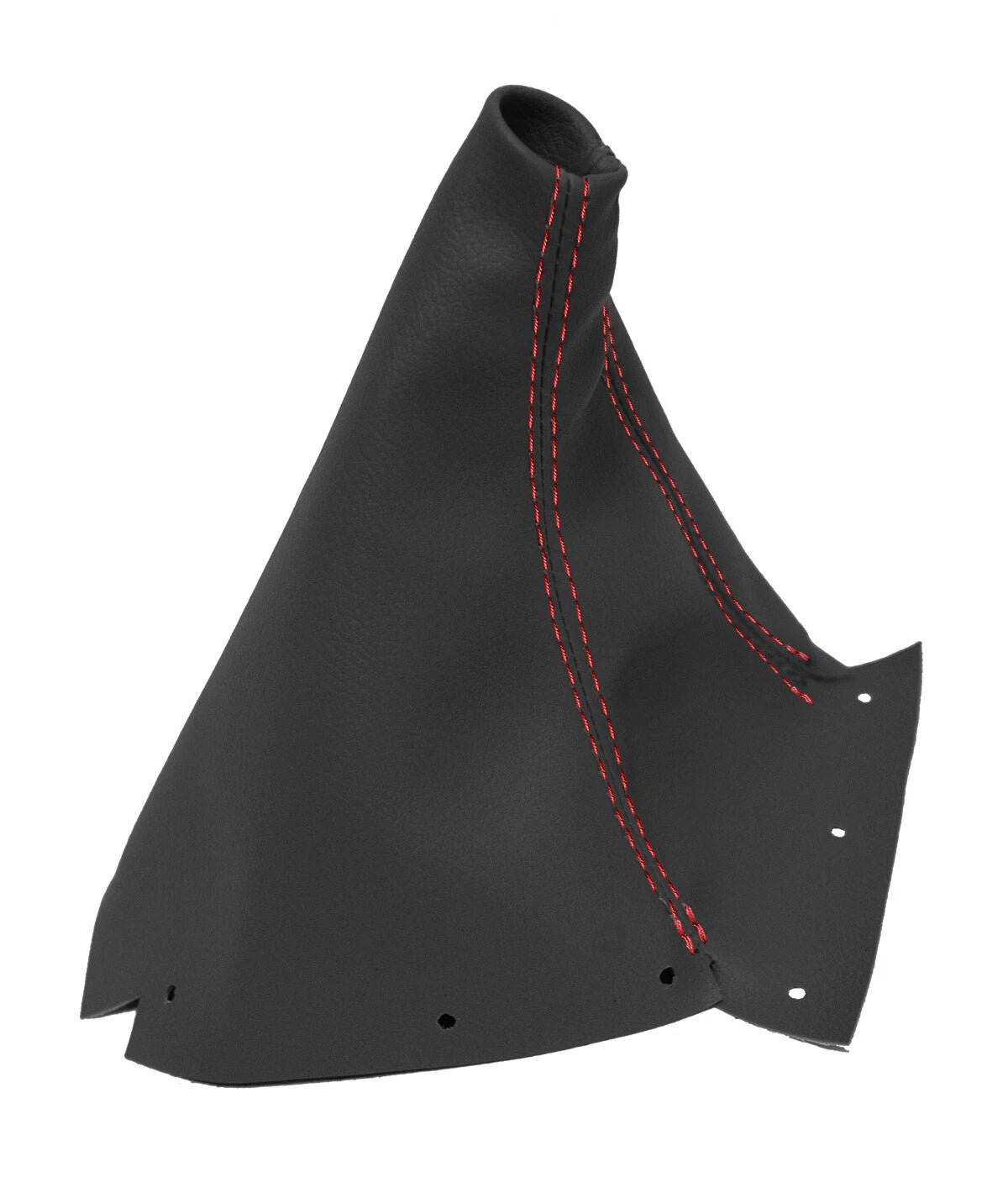 Leather Manual Shift Boot Cover for Nissan Skyline R33 (1993–1998) Red Stitch