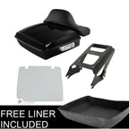 Chopped Trunk Pad Base Plate for Harley Touring Road Glide (2009–2013)