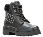 Harley-Davidson Women's Tressler Black Motorcycle Boots Size 6 (120th) D87285