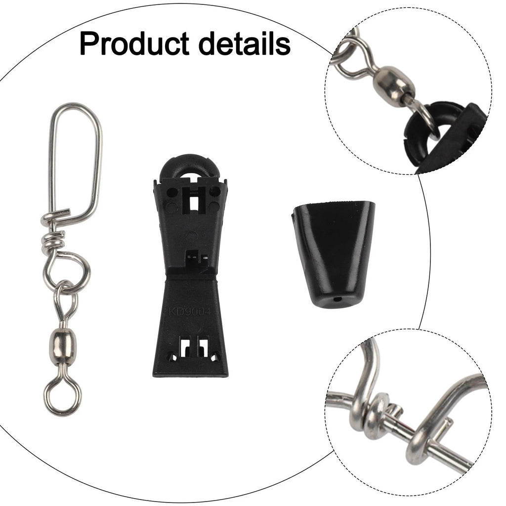 Set of 4 Downrigger Cable Terminators for Trolling Fishing