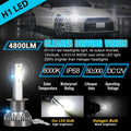 4X H1 LED Headlight Bulbs Conversion Kit for