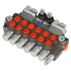 Directional Control Valve for Backhoe (11 GPM, 4 Joysticks, 6 Spool)