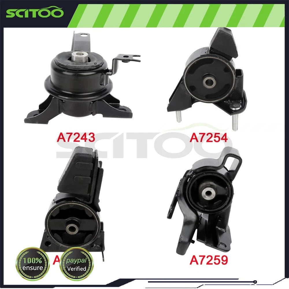 Motor & Trans Mount for Chevrolet Prizm (1998–2002) 7256 7254 7259