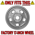 Wheel Skins Hub Caps Cover Set Replacement for Ram 1500 (2013–2019)